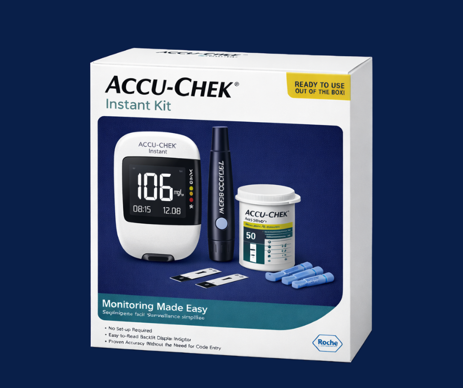 Una alternativa valida, el Accu-Chek Instant Kit.