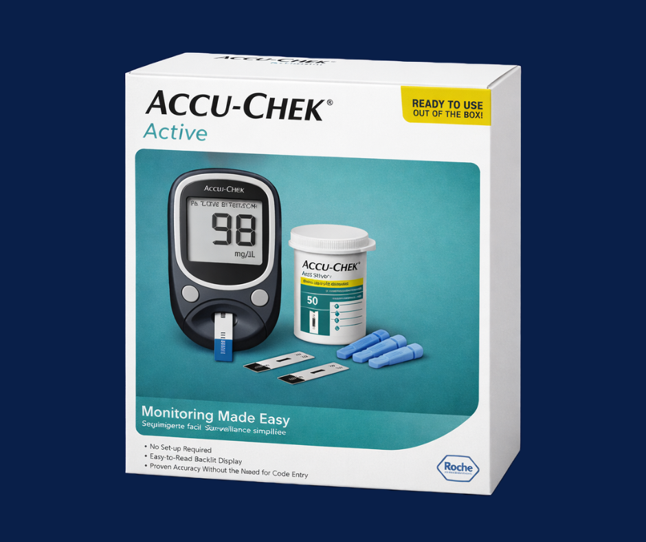 Accu-Chek Active – Para quienes prefieren control directo y sencillo desde casa