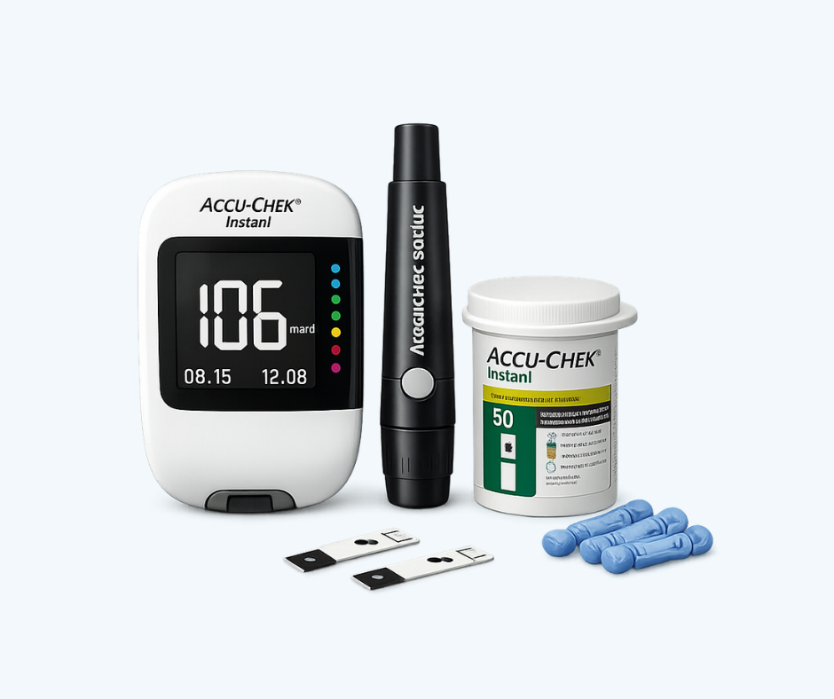 El problema no es medir la glucosa, es confiar en un glucómetro Accu-Chek Instant