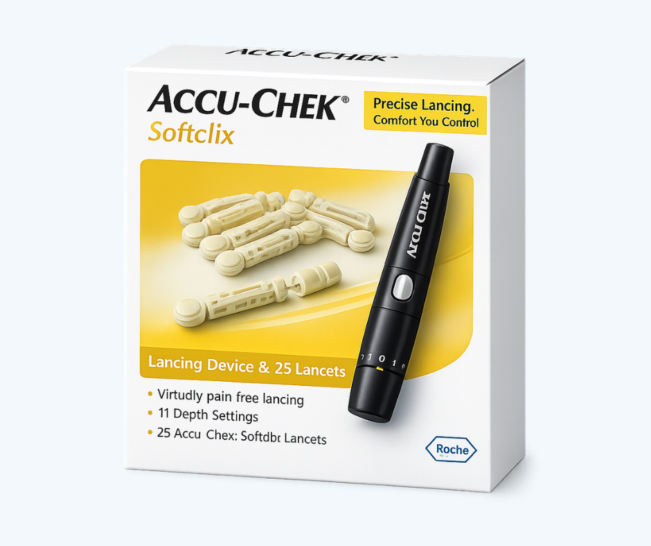 Lancetas Accu-Chek Softclix – Para quienes buscan punciones suaves y controladas