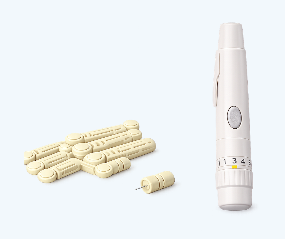 Las lancetas universales 28G / 30G se vuelven una alternativa práctica para seguir midiendo la glucosa en casa
