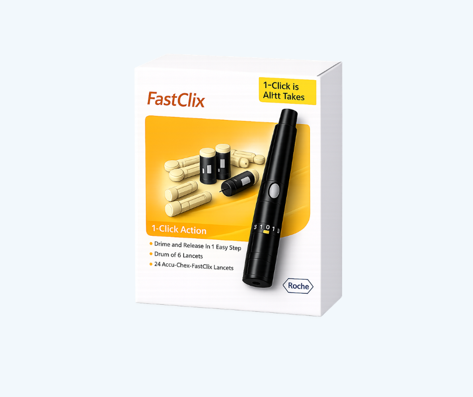 Accu-Chek FastClix, pensado para quienes buscan mediciones claras y repetibles.