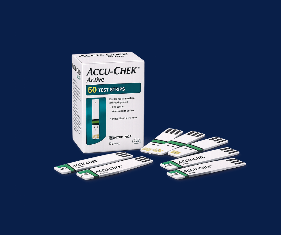 Las tiras Accu Check Active ofrecen un uso directo, compatible con rutinas cotidianas y con buena disponibilidad en México.